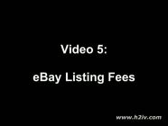 Learn About eBay Listing Fees