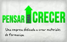 Presentación de Negocio corta Pensar Para Crecer