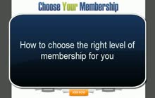 choosing your membership