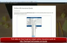 Online Life Insurance Quote 1