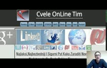Video-Dobrodoslice na sajt obuke